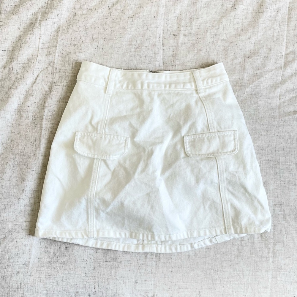 Meshki rosalyn skort Denim Mini Skirt